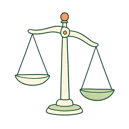 Scale of justice